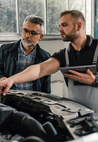 Transmission repair bay